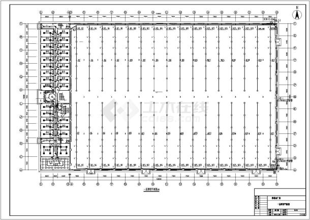 某单层11616㎡容器厂电气施工图-图二
