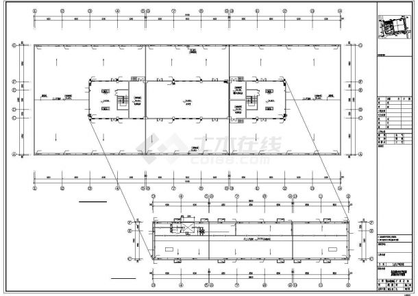 [安徽]厂区生产研发楼给排水施工图纸（24米、5万立方）-图二