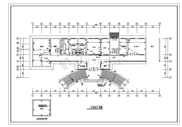 某医院电气设计CAD方案图-图二