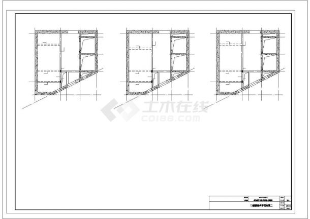 长春市长阳西路某14层框架剪力墙结构办公楼全套结构设计CAD图纸-图二