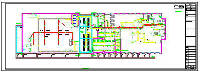 [天津]某二十层办公楼强弱电系统全套cad设计图纸88张-图一