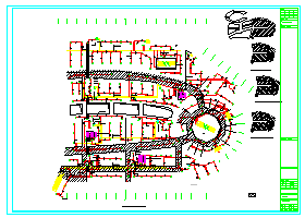 [新疆]三层商业中心全套电气cad设计施工图纸36张-图一