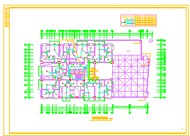 某多层住宅楼电气施工cad设计图纸_图1