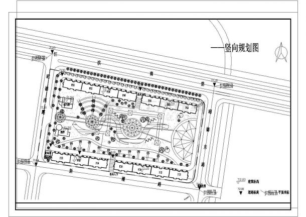 某地方小型游园建筑全套施工图-图二