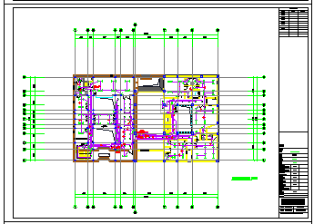 湖南窨子屋改造项目电气cad设计施工图纸-图二