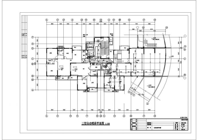 [湖北]二十八层还迁安置楼给排水施工图纸（泵房, 卫生间）_图1