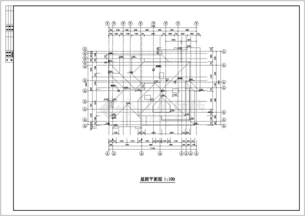 汕尾二层双拼别墅全套施工cad图-图二