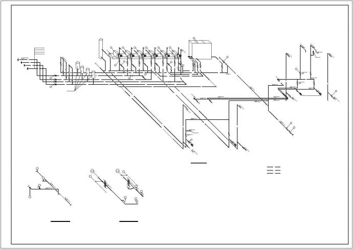 秦皇岛市某大型给水厂加药间全套结构工艺设计CAD图纸_图1