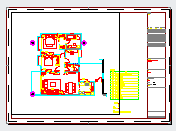 广州富力地产标准化样板房项目A戶型樣板房装修设计CAD施工图-图一