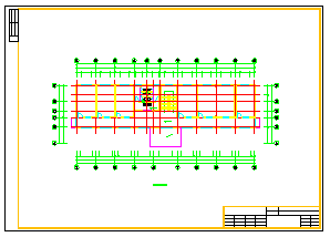 某3层办公楼砖混结构设计施工图（CAD含建筑)-图一