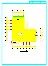 [桓仁]仿古清式三层公建建筑cad设计施工图-图一