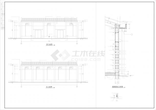 某地粮仓（单层）工程设计--建筑专业-图二