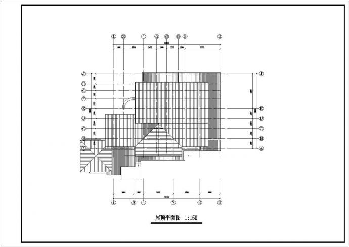 【杭州】某郊区现代风格住宅楼全套施工设计cad图纸_图1