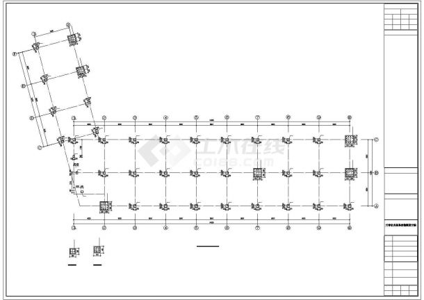佰都花园公建及变电站结构施工图（含设计与施工说明、2个CAD）-图二
