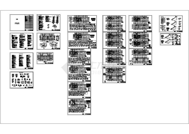 地上26层地下2层剪力墙结构住宅楼结构施工图-图二