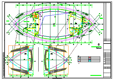 [游船码头]地上一层空间钢结构cad设计图（含建筑图）-图二
