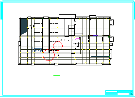 两层钢结构大众汽车4S店结构cad设计图（含建筑图）-图二