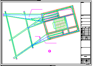 [浙江]五层筒体空间桁架结构博物馆结构cad设计图-图二