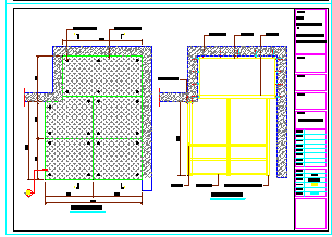 钢结构厂房雨棚cad设计图纸合集（7套图）-图二