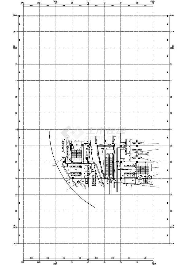 江苏某商业国际广场通风空调及防排烟系统设计施工图（最新）-图一