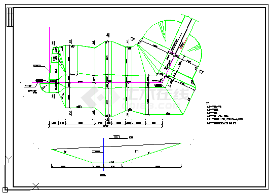 某货运码头结构cad施工设计图