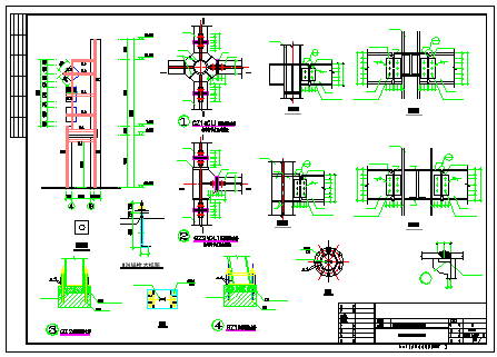 东莞某用品市场大门建筑结构cad设计图_图1