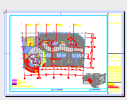 螳螂的KTV装饰装修设计CAD施工图_图1