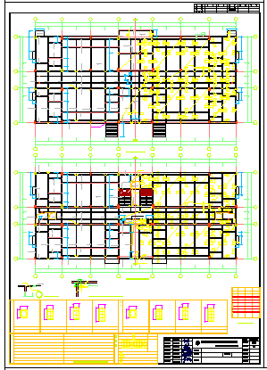 混凝土高层住宅结构cad设计施工图纸-图二