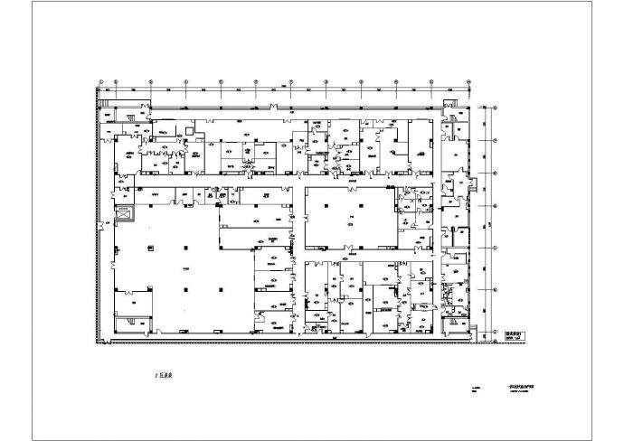 某药厂洁净厂房全套竣工设计cad图纸（含电气）_图1