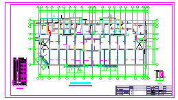 17层高层剪力墙住宅结构cad设计施工图-图二