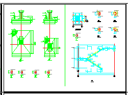 21米厂房建筑结构cad设计施工图_图1