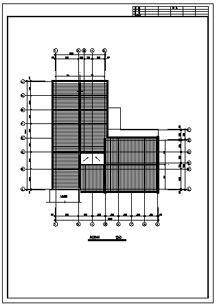 某三层带地下室仿古清式百货商场建筑施工cad图_百货商场施工-图一