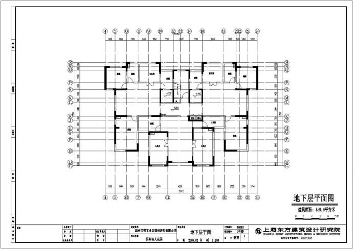 江西省上饶市某老住宅小区1号楼扩建装修设计CAD图纸_图1