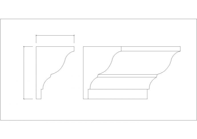 壁神构件饰线增强板系列总建筑设计CAD详图_图1