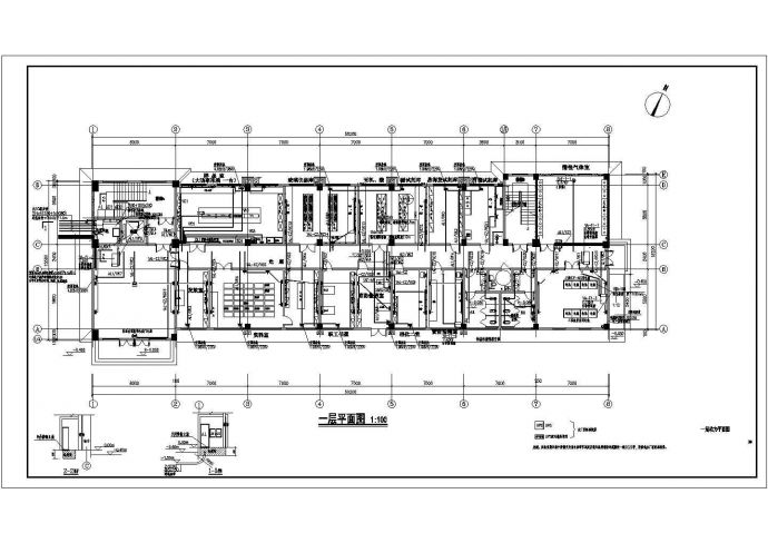 安徽多层综合楼实验室精装改造电气全套设计图_图1