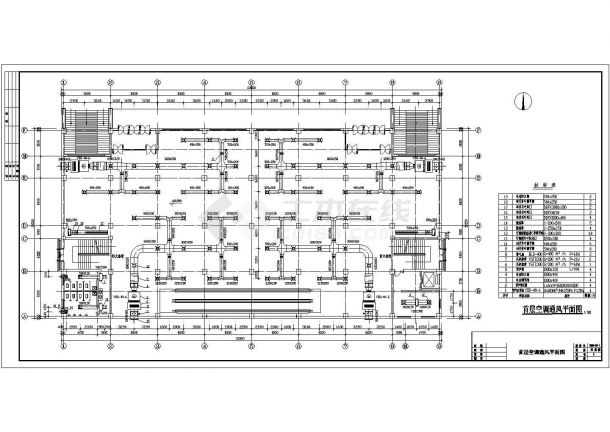 某地高档中型商场中心建筑中央空调工程系统设计施工图-图二