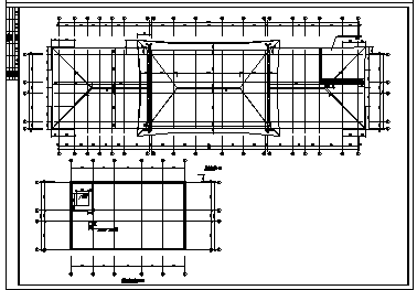 教学楼设计_某五层仿古中学教学楼建筑施工cad图，含效果图-图二