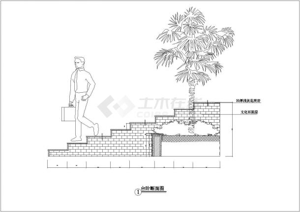 吉林省通化市华汇康城整体设计CAD图纸-图二