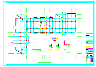 某多层幼儿园结构设计cad施工图_图1