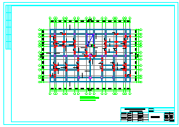 多层板配筋住宅楼结构cad设计施工图纸_图1