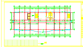 多层剪力墙结构办公楼建筑cad设计施工图-图二