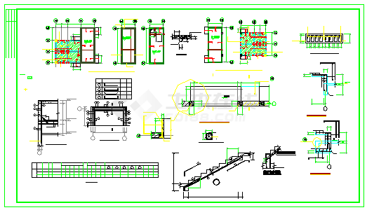 某住宅高层框架及剪力墙结构cad设计施工图-图二