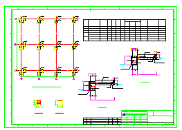 某制浆车间结构cad设计施工图_图1