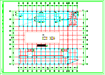 上海某贸易中心结构cad设计施工图纸_图1