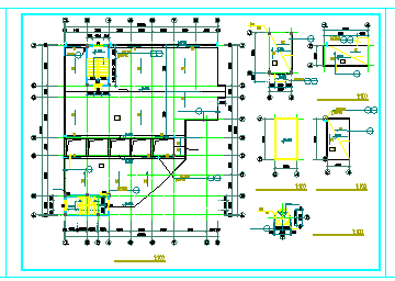 深圳甲级卫院全套建筑结构cad设计施工图纸-图二