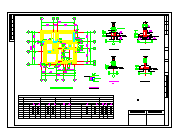 三层独立别墅建筑结构水电设计CAD施工图_图1