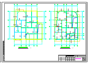 某高档别墅结构建筑cad设计施工图_图1