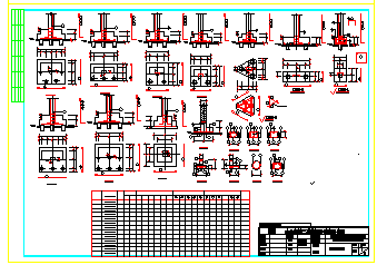 中山市三层别墅混凝土框架结构cad设计施工图-图二