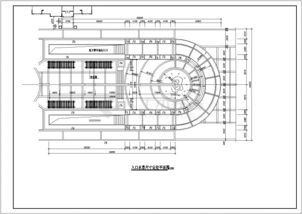 浙江省金华市某小区景观设计施工图全套CAD图纸-图二