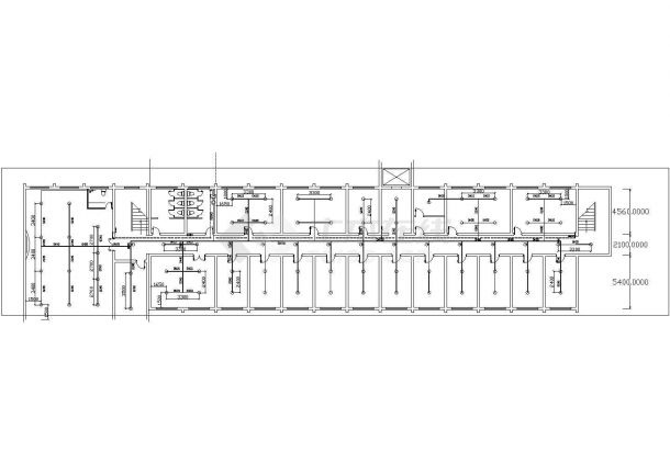 宁波市某工厂4层框架结构成品仓库全套自动灭火系统设计CAD图纸-图二